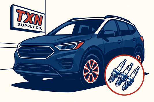 Ford Escape Misfire Symptoms: Could Spark Plugs Be the Cause? — Texan Supply original illustration