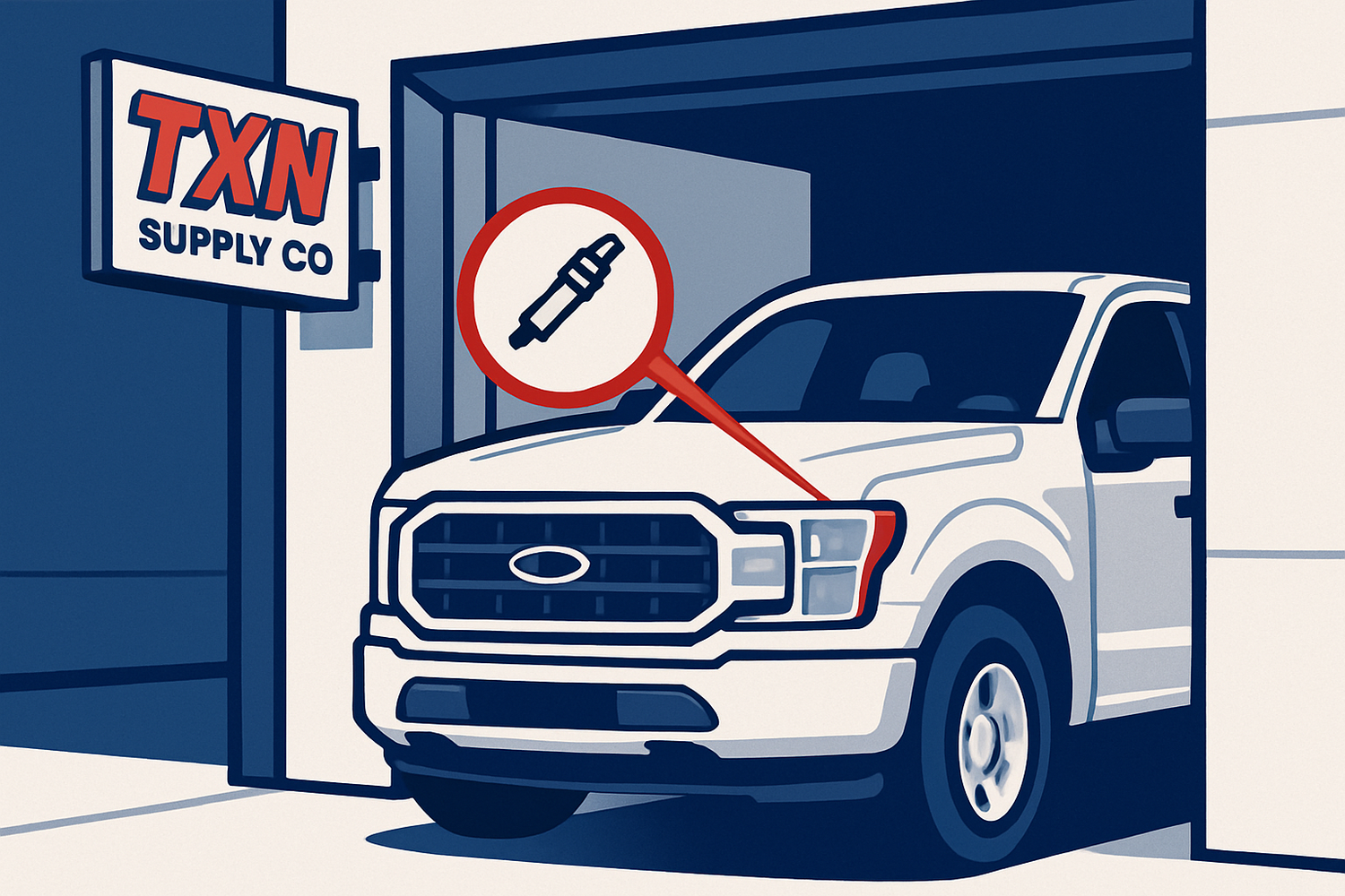 Diesel Glow Plugs Explained: What They Do and When to Replace Them — Texan Supply original illustration