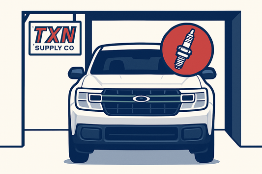 Ford Maverick Spark Plug Replacement Guide: What to Use and When — Texan Supply original illustration