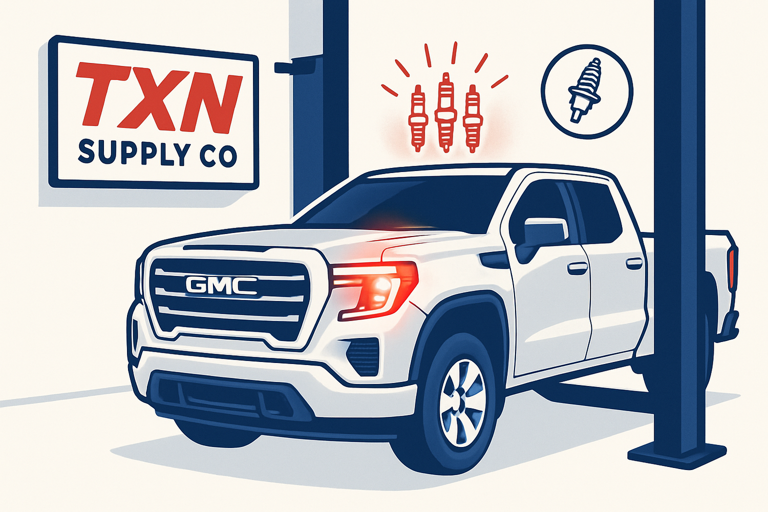 Best Spark Plugs for GMC Sierra 1500: Complete Guide — Texan Supply original illustration