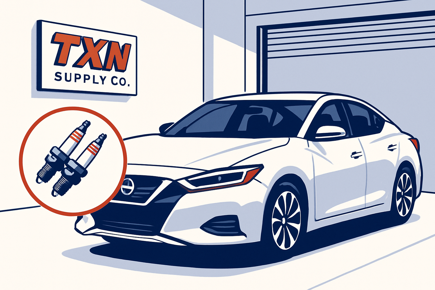 Best Spark Plugs for Nissan Maxima: Complete Guide — Texan Supply original illustration