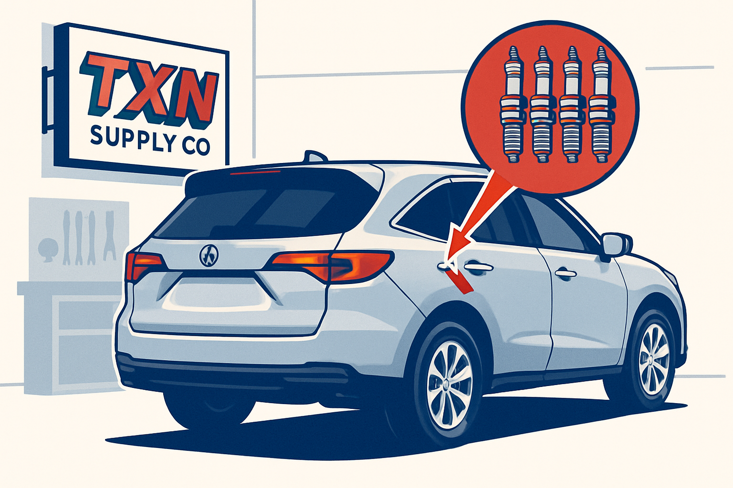 Best Spark Plugs for Acura MDX: Complete Guide — Texan Supply original illustration
