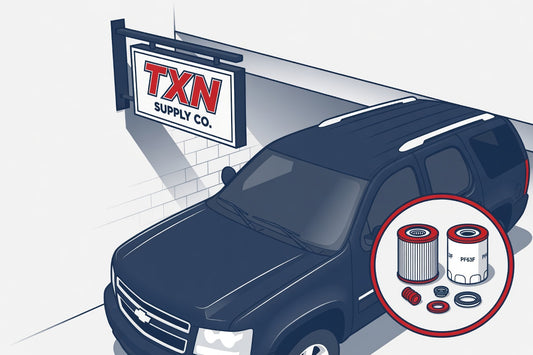 ACDelco PF63 vs PF63F Oil Filter: What the Extra Letter Means — Texan Supply original illustration