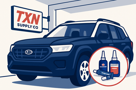 Permatex Products: Which Sealant, Adhesive, or Thread Locker Do You Need? — Texan Supply original illustration