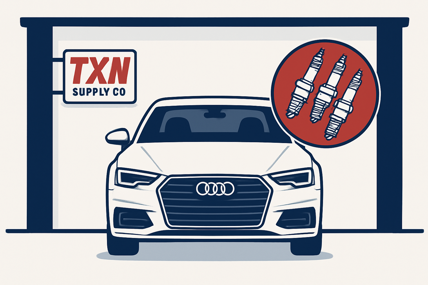 Best Spark Plugs for Audi A4: Complete Guide — Texan Supply original illustration