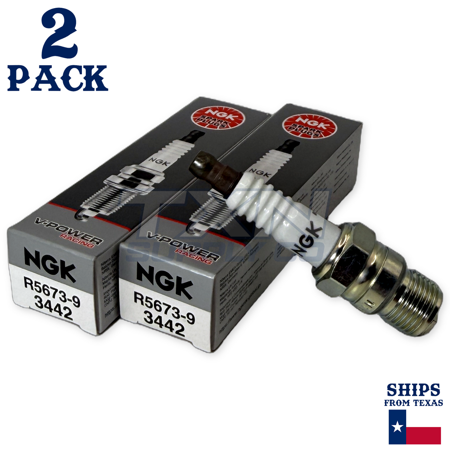 NGK 3442 Spark Plug BPR4ES - 2 Pack