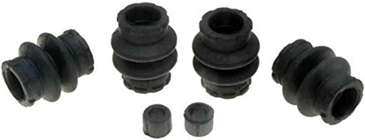 ACDelco 18K2416 Rear Disc Brake Caliper Rubber Bushing Kit with Seals and Bushings , Black