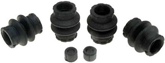 ACDelco 18K2416 Rear Disc Brake Caliper Rubber Bushing Kit with Seals and Bushings , Black