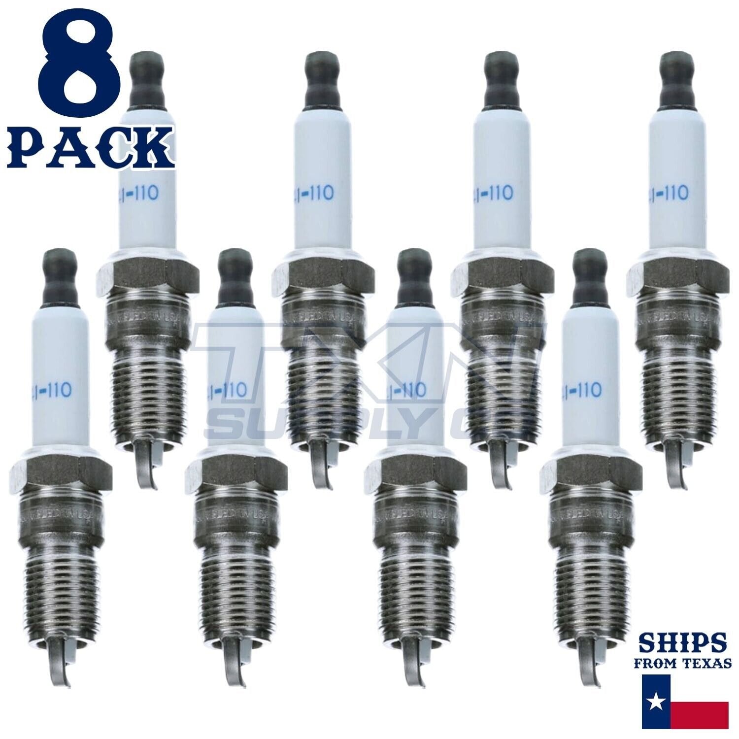 2015-2020 Chevrolet Express 3500 6.0L ACDelco Iridium Spark Plugs - 8 Pack