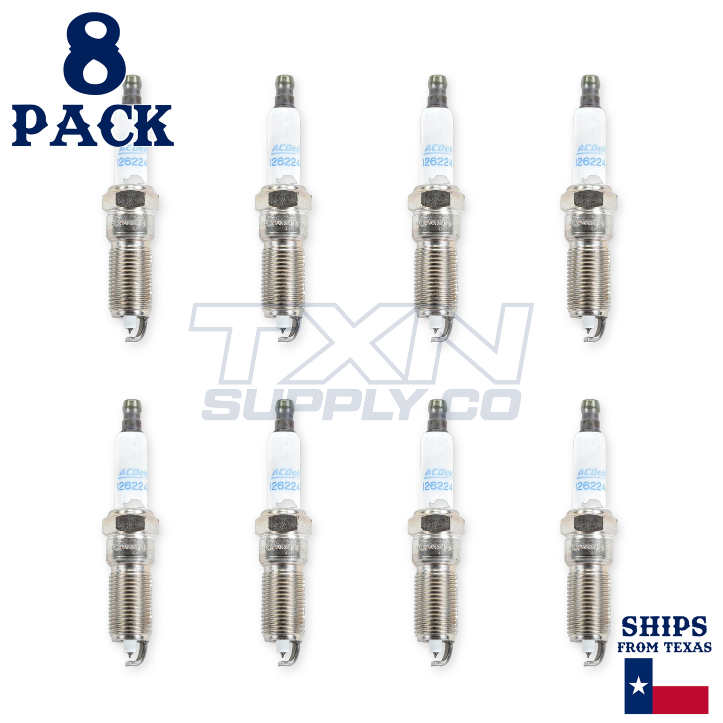 2015-2026 Cadillac Escalade/ESV 6.2L ACDelco Iridium Spark Plugs - 8 Pack