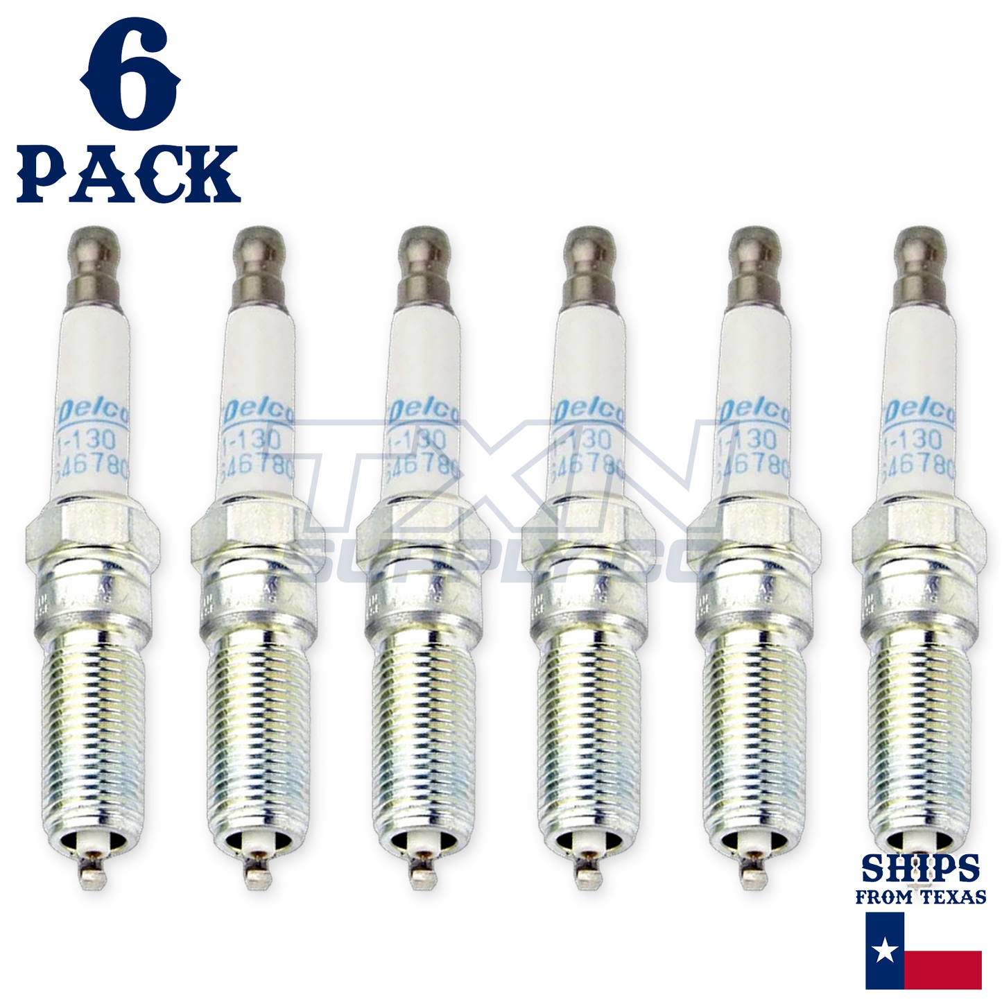 2016-2019 Cadillac CTS 3.6L ACDelco Iridium Spark Plugs - 6 Pack