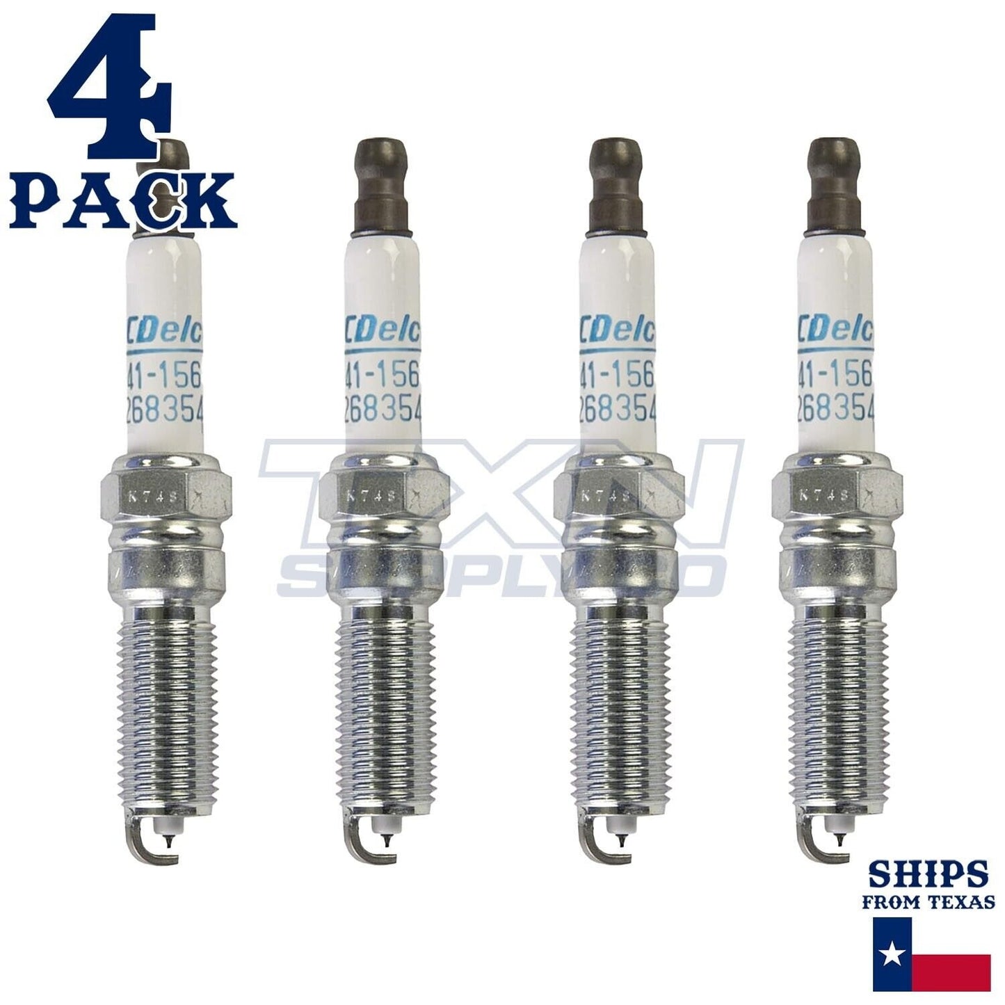 2016-2025 Chevrolet Malibu 1.5L ACDelco Iridium Spark Plugs - 4 Pack