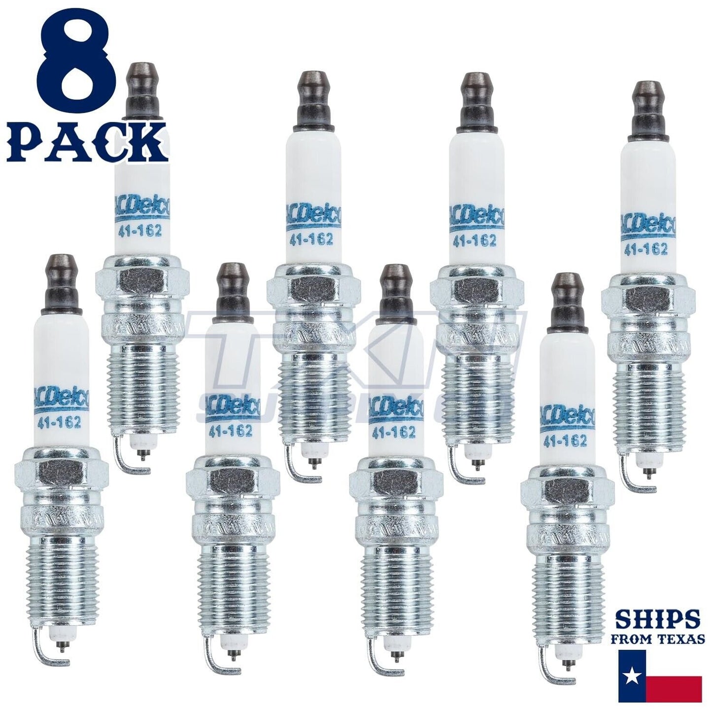 2008-2016 Chevrolet Express 2500 6.0L ACDelco Iridium Spark Plugs - 8 Pack