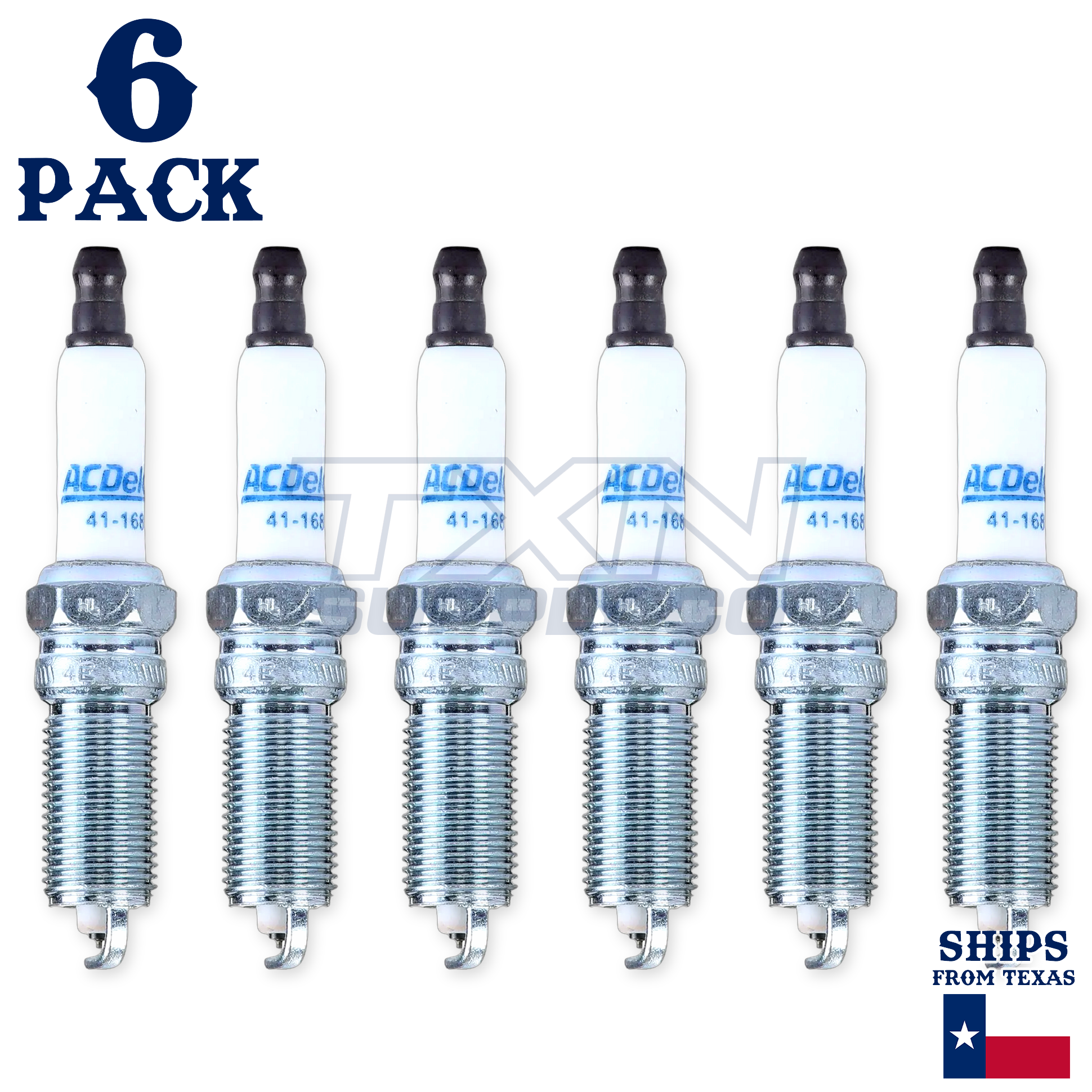 2018-2023 Chevrolet Express 2500 4.3L ACDelco Iridium Spark Plugs - 6 Pack
