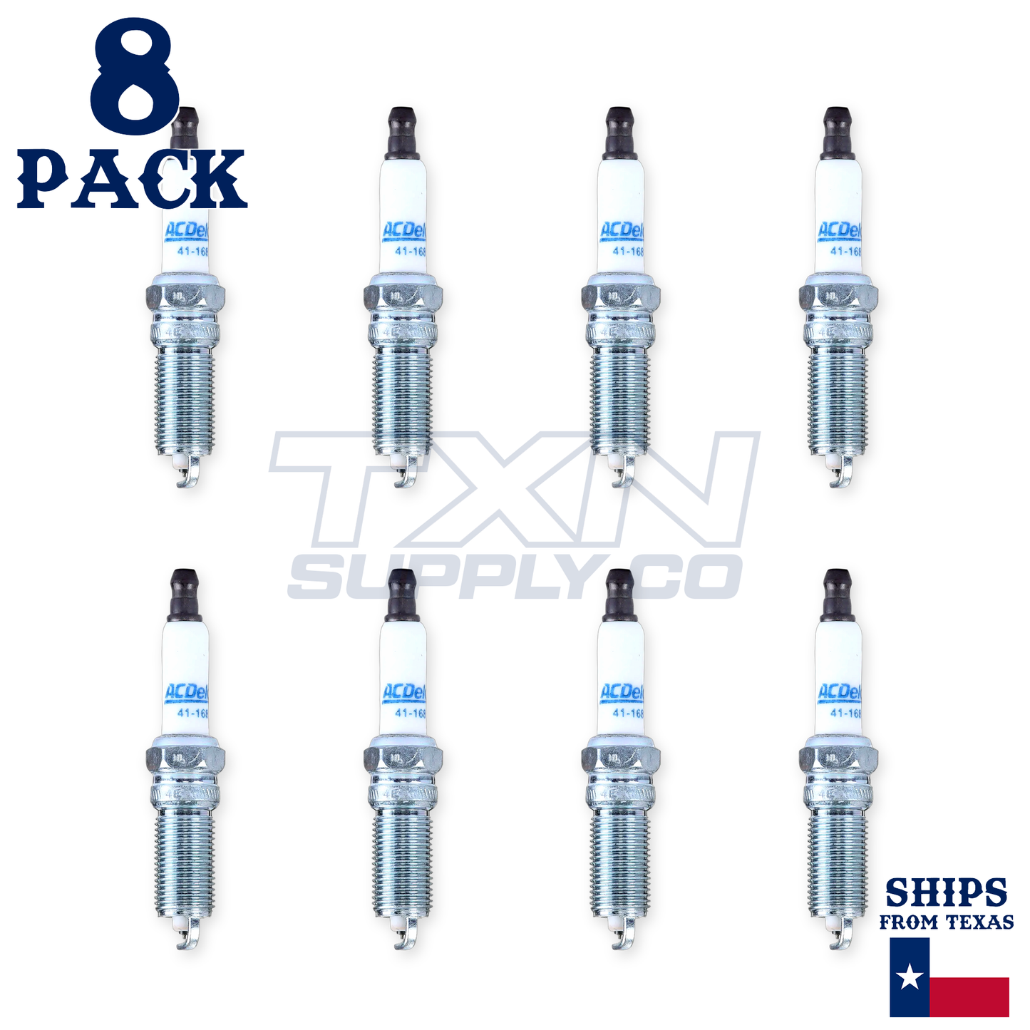 2015-2023 Chevrolet Tahoe 5.3L ACDelco Iridium Spark Plugs - 8 Pack