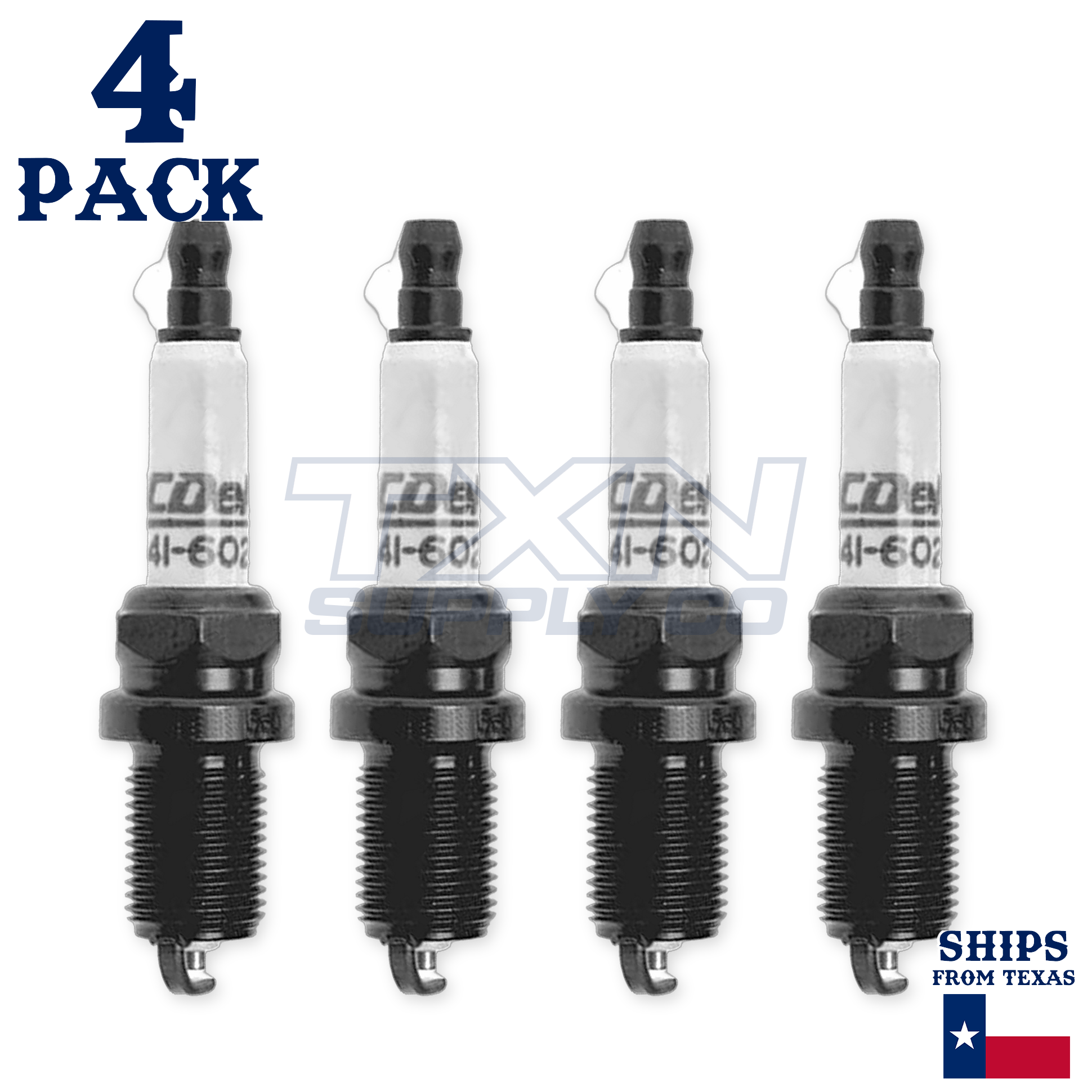 1994-1997 Geo Prizm 1.6L ACDelco Spark Plugs - 4 Pack
