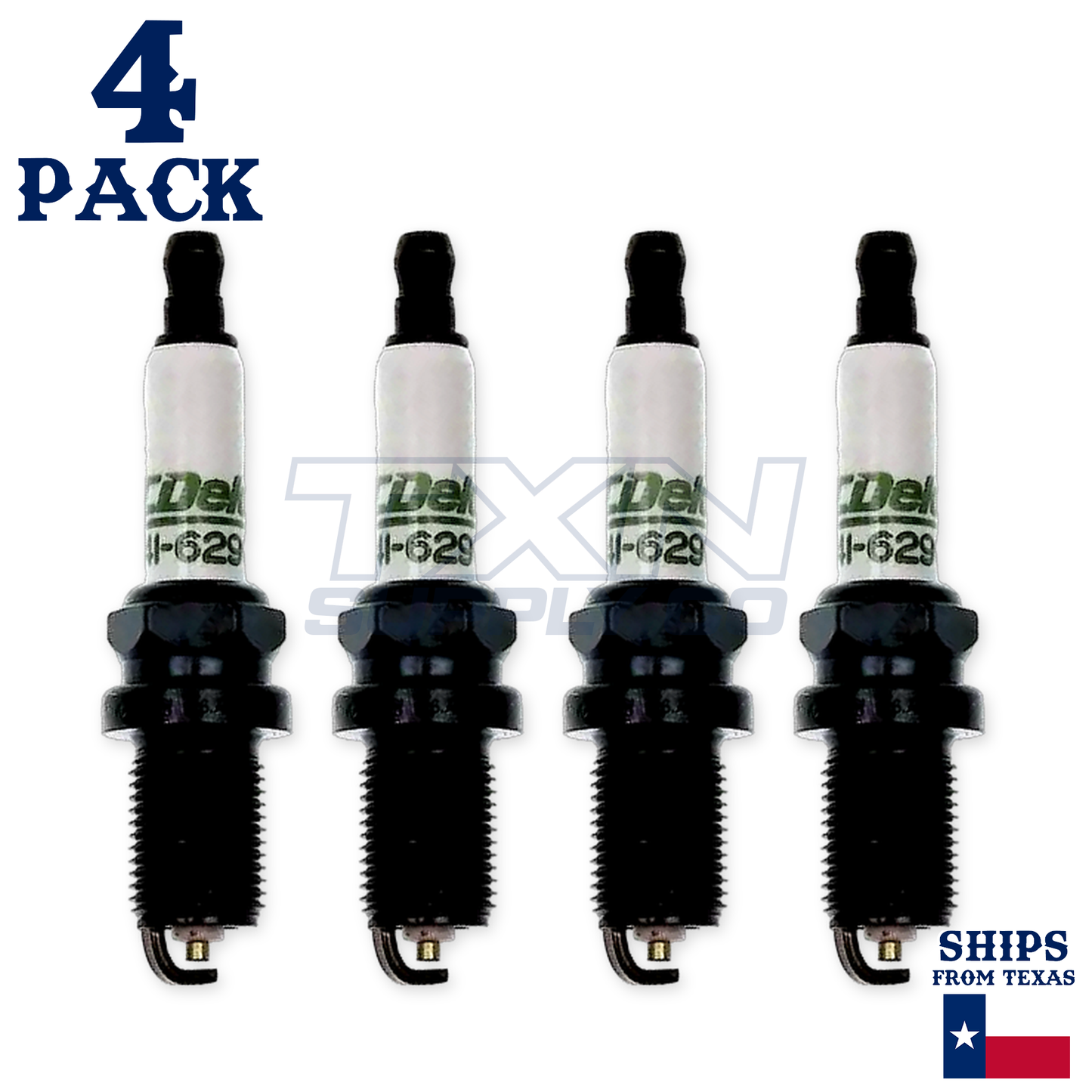 1990-1994 Chevrolet Beretta 2.3L ACDelco Spark Plugs - 4 Pack