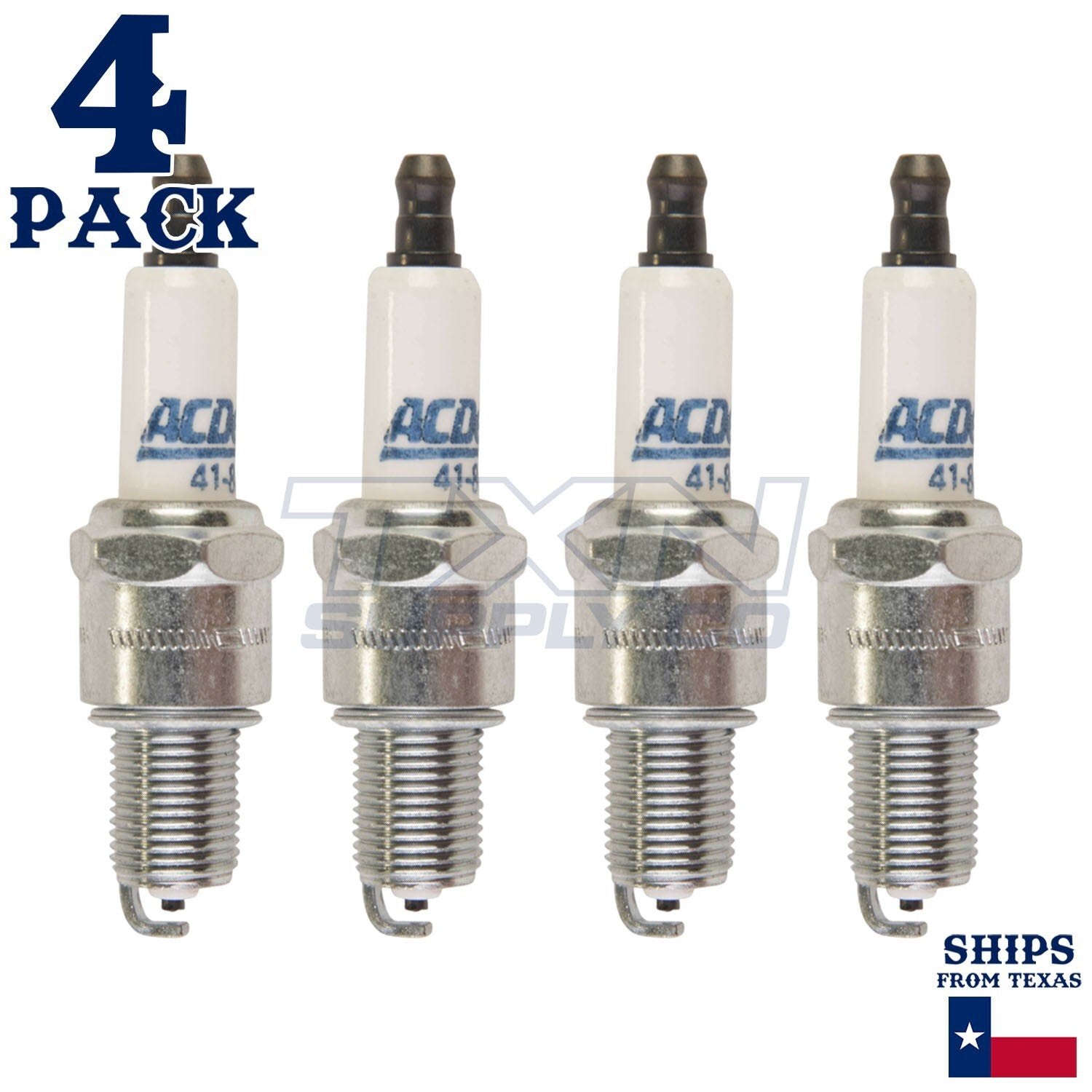 1990-1991 Chevrolet Tracker 1.6L ACDelco Double Platinum Spark Plugs - 4 Pack
