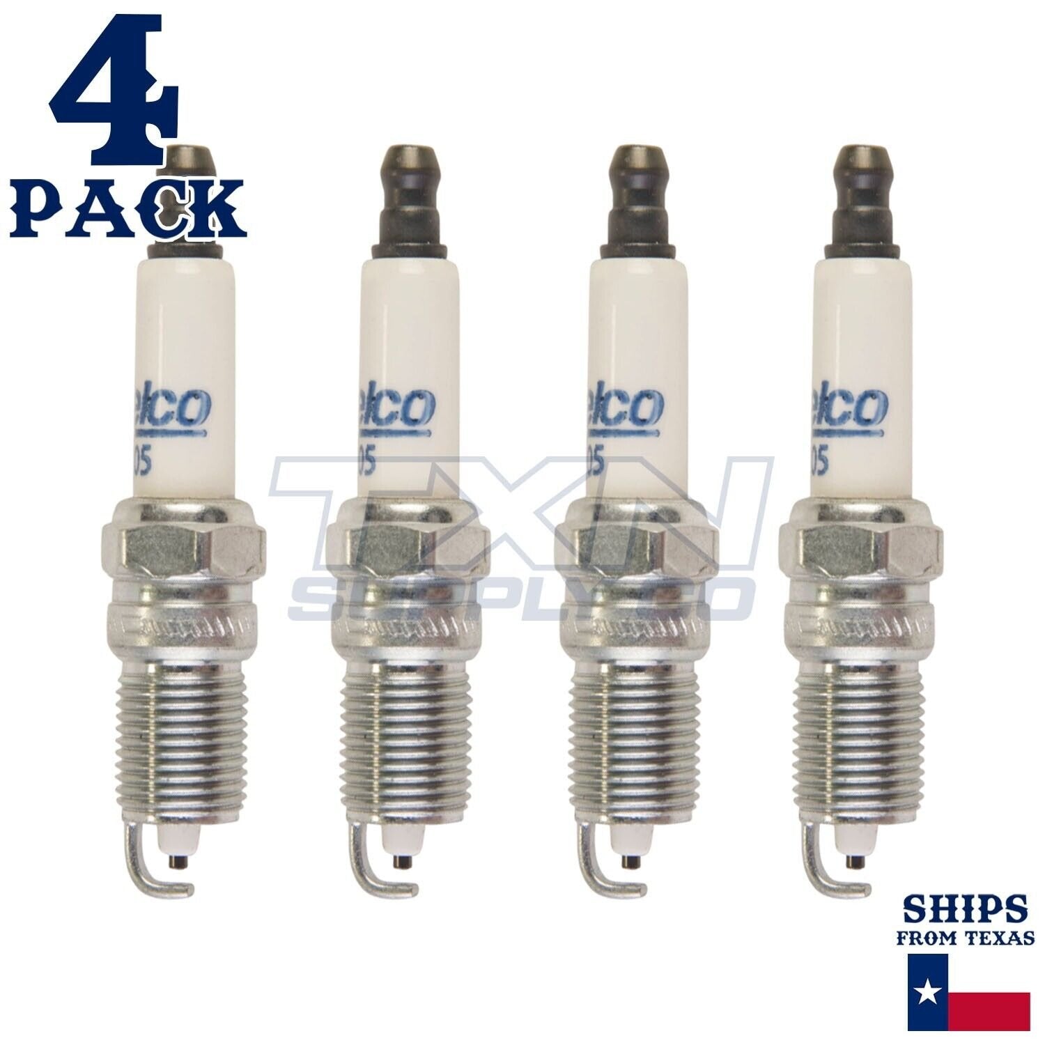 1996-2002 Chevrolet Cavalier 2.4L ACDelco Double Platinum Spark Plugs - 4 Pack