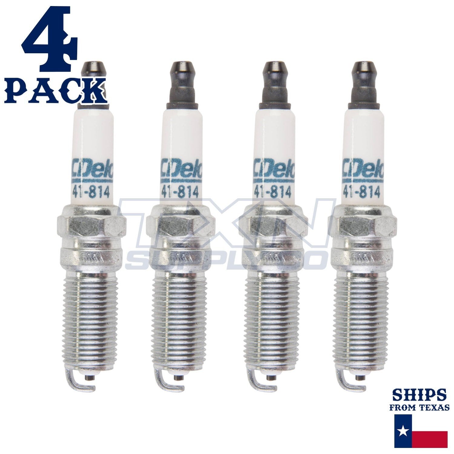 2013-2015 Cadillac ATS 2.0L ACDelco Double Platinum Spark Plugs - 4 Pack