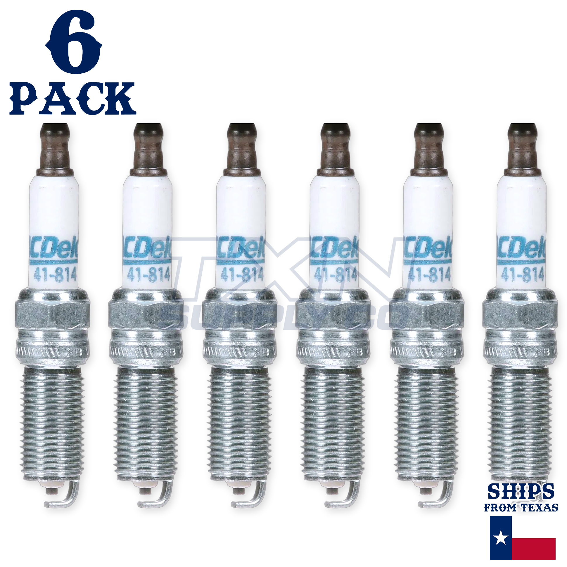 2004 Cadillac SRX 3.6L ACDelco Double Platinum Spark Plugs - 6 Pack
