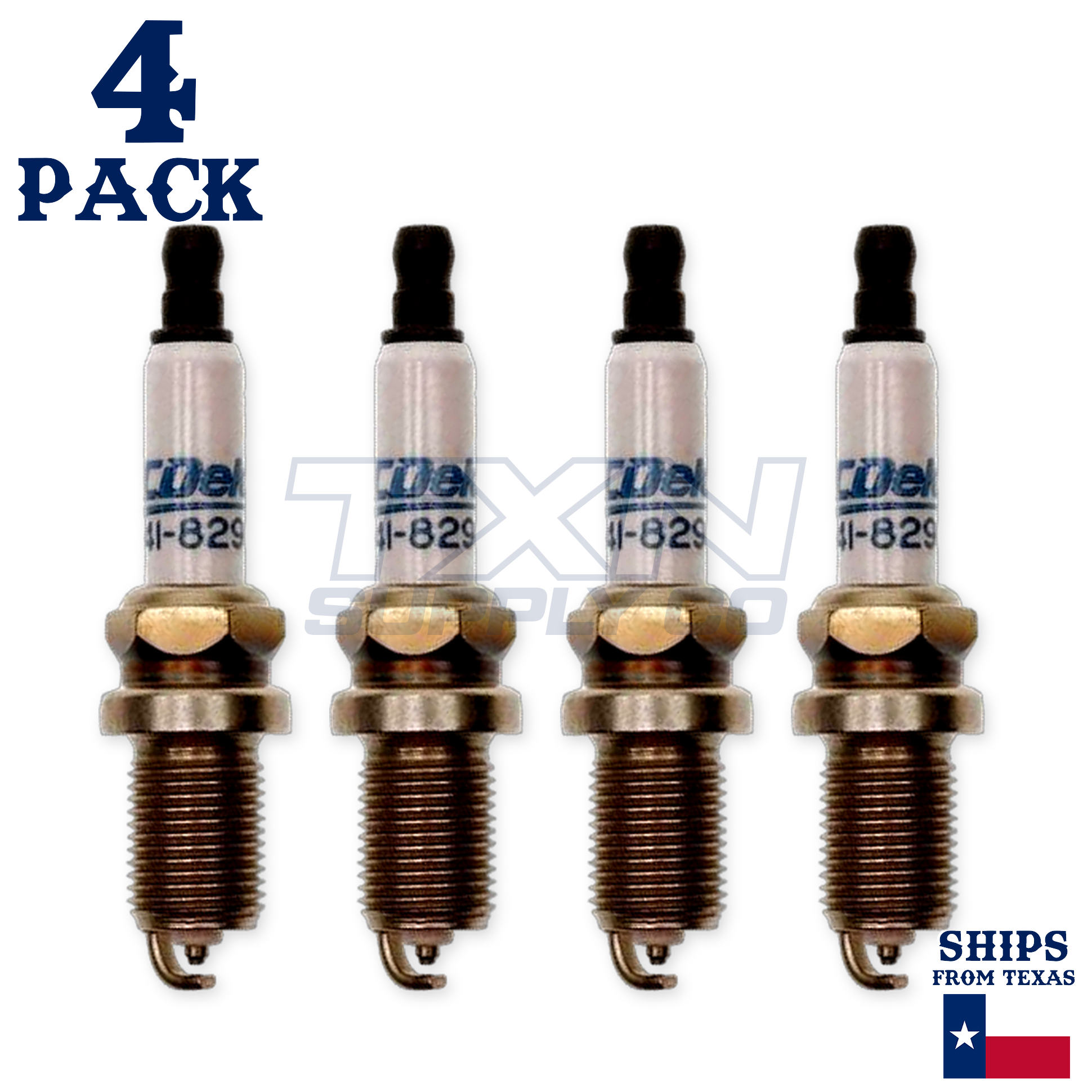 2013-2016 Buick Encore 1.4L ACDelco Double Platinum Spark Plugs - 4 Pack