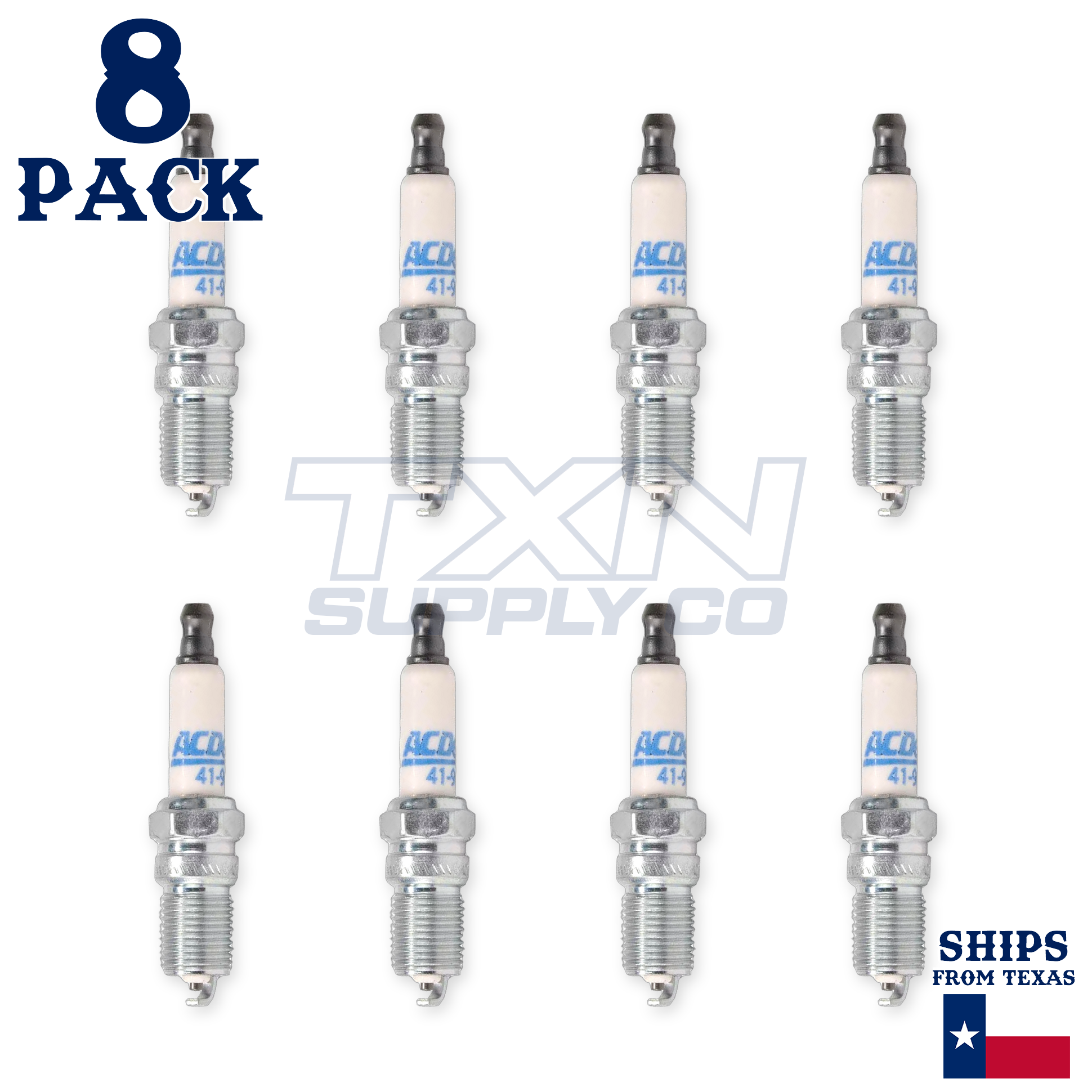 1994-1995 Buick Commercial Chassis 5.7L ACDelco Spark Plugs - 8 Pack