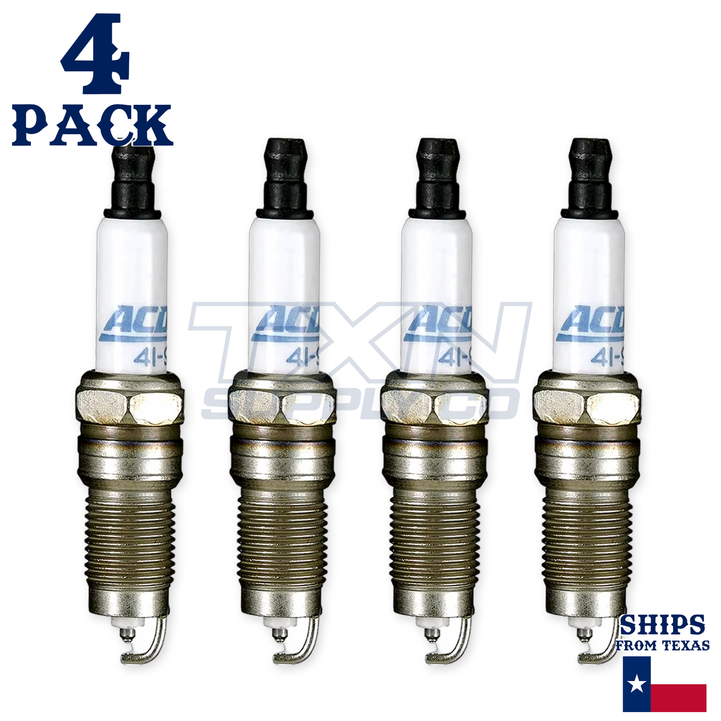1994-1997 Chevrolet Cavalier 2.2L ACDelco Double Platinum Spark Plugs - 4 Pack