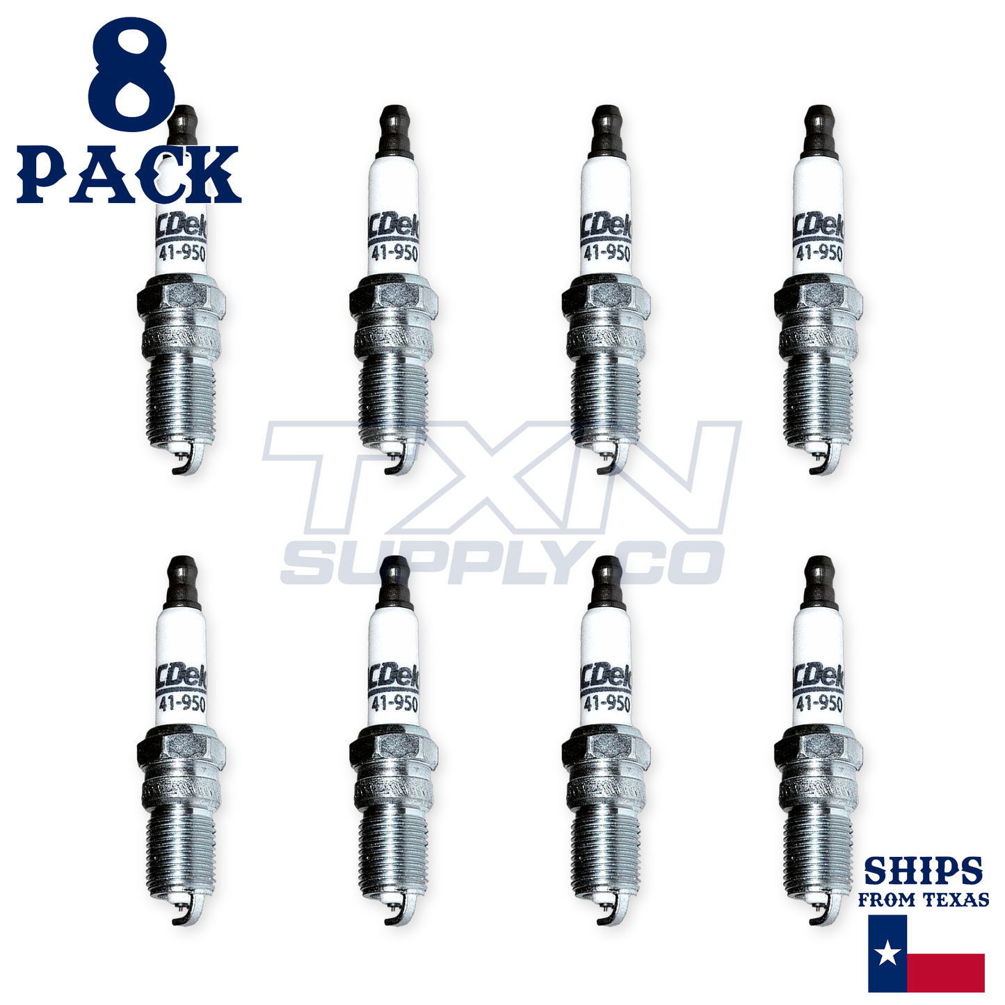 2004-2009 Cadillac XLR 4.6L ACDelco Double Platinum Spark Plugs - 8 Pack