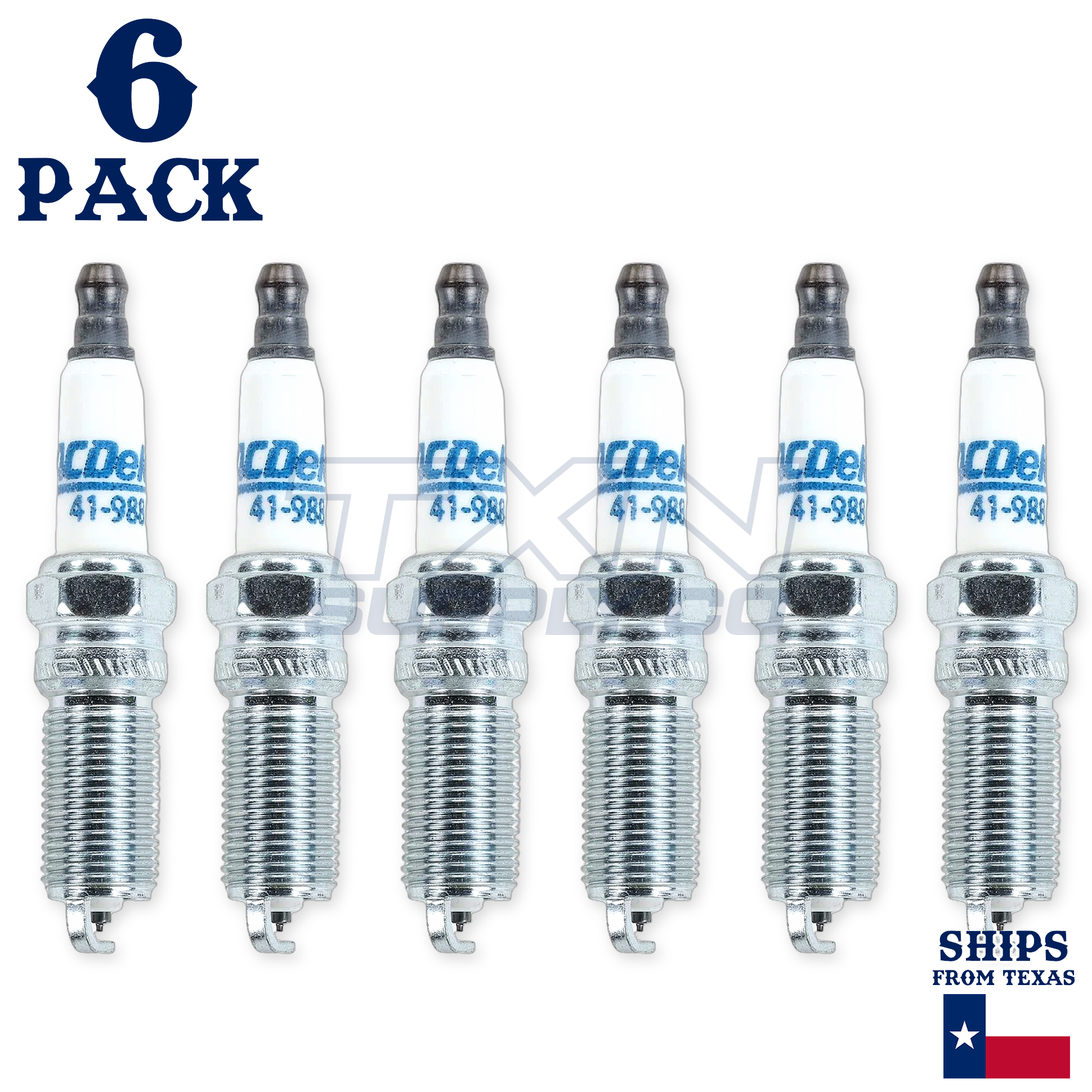 1999-2002 Oldsmobile Intrigue 3.5L ACDelco Double Platinum Spark Plugs - 6 Pack