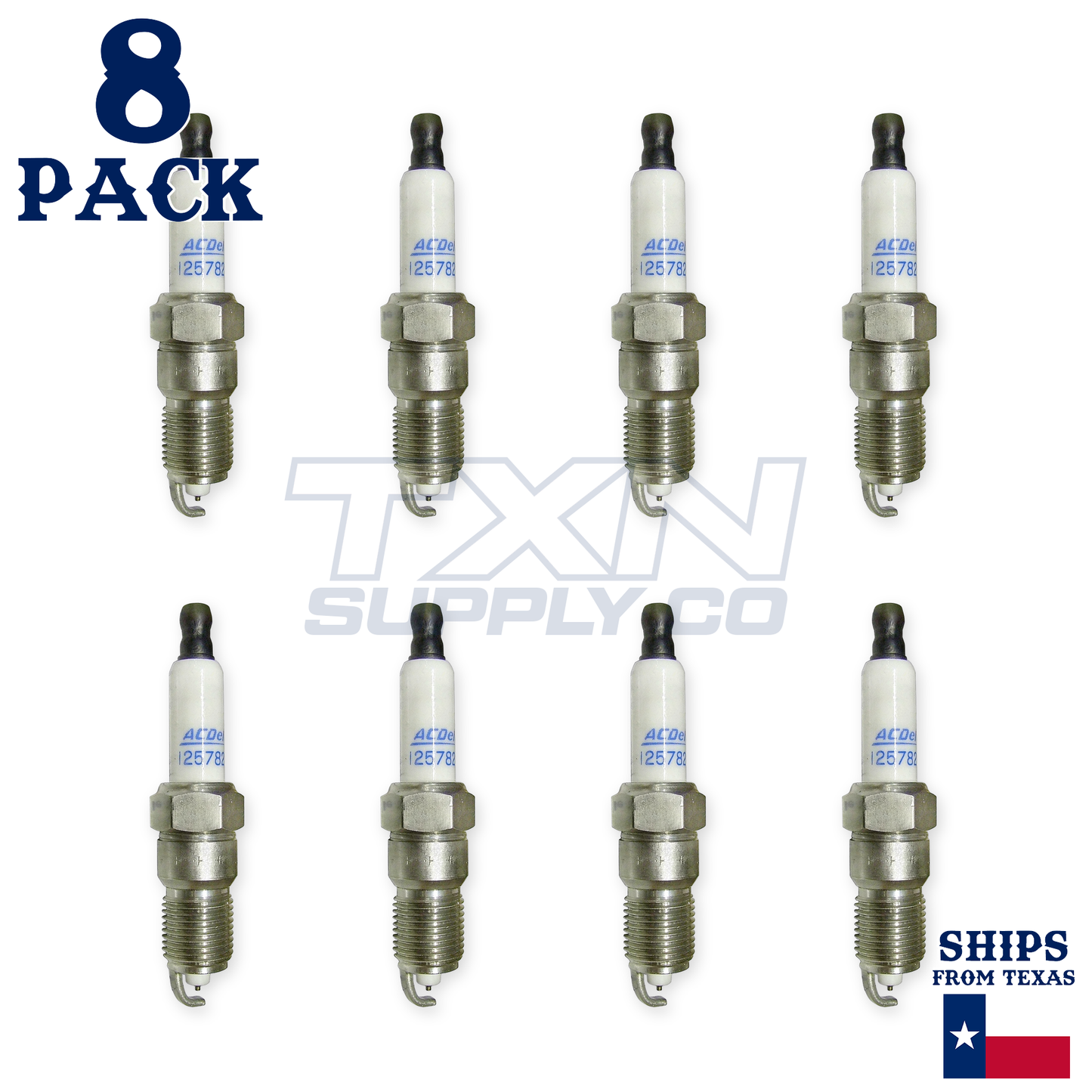 2001-2006 Chevrolet Silverado 3500 8.1L ACDelco Spark Plugs - 8 Pack