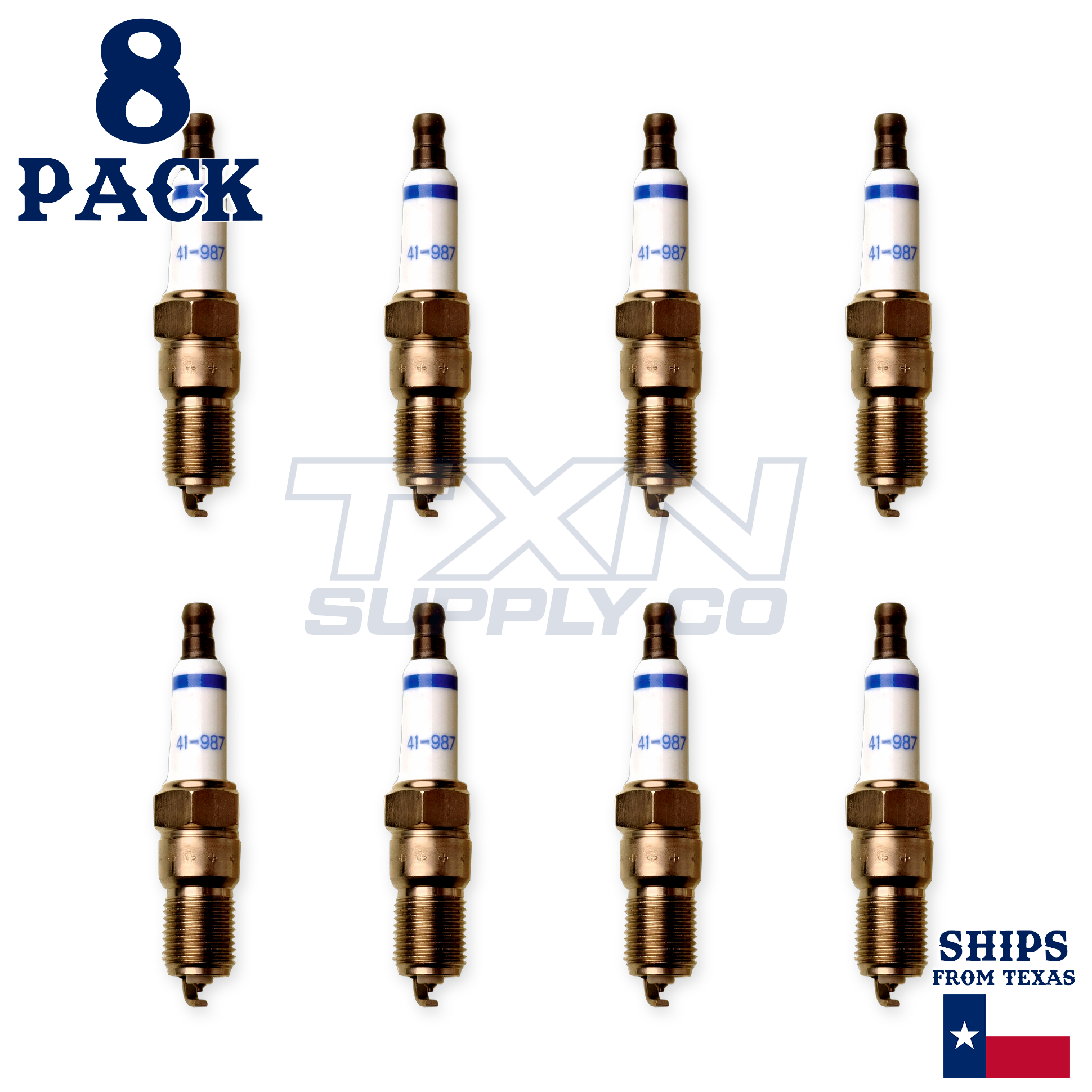2006-2011 Buick Lucerne 4.6L ACDelco Double Platinum Spark Plugs - 8 Pack