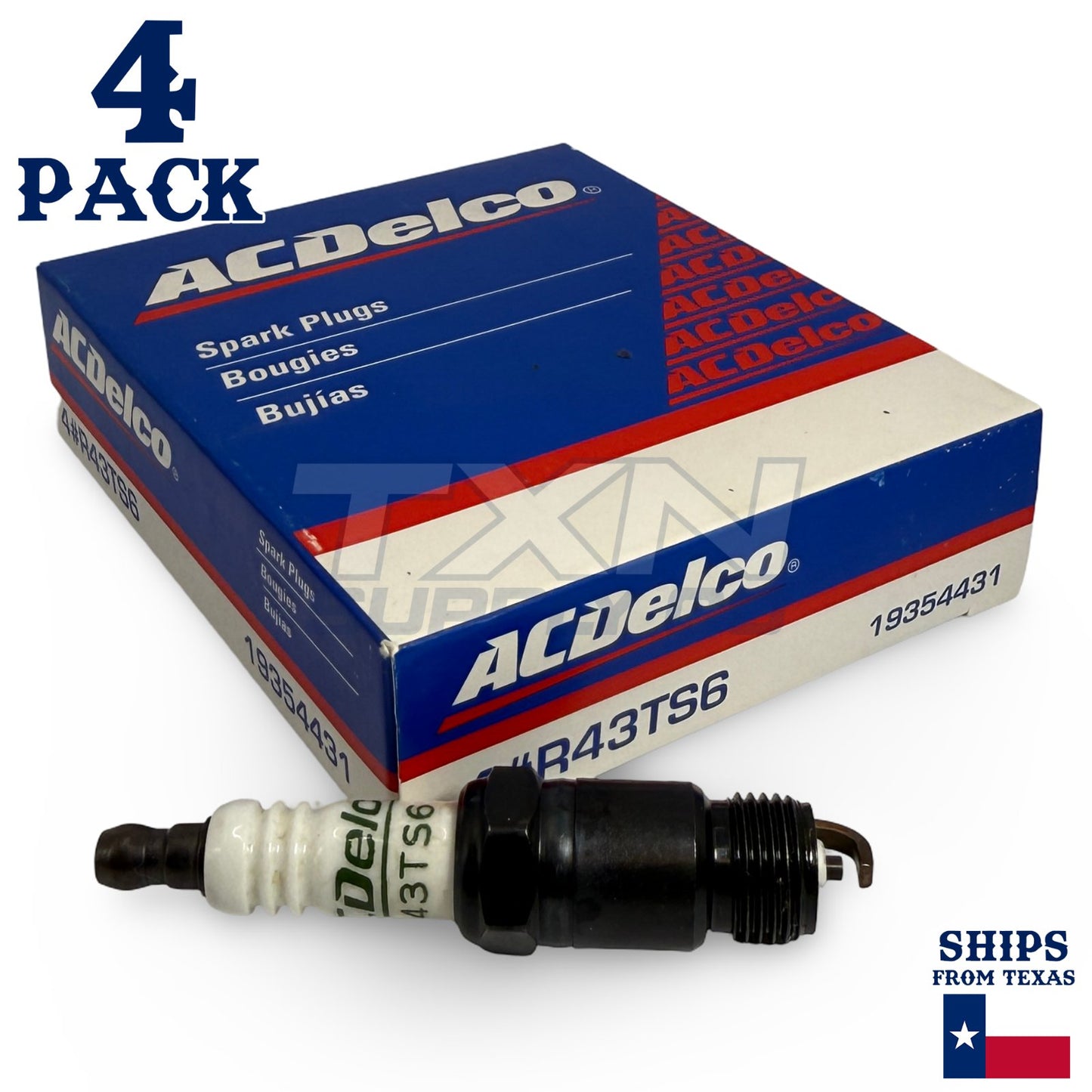 1984-1991 Buick Skylark 2.5L ACDelco Spark Plugs - 4 Pack