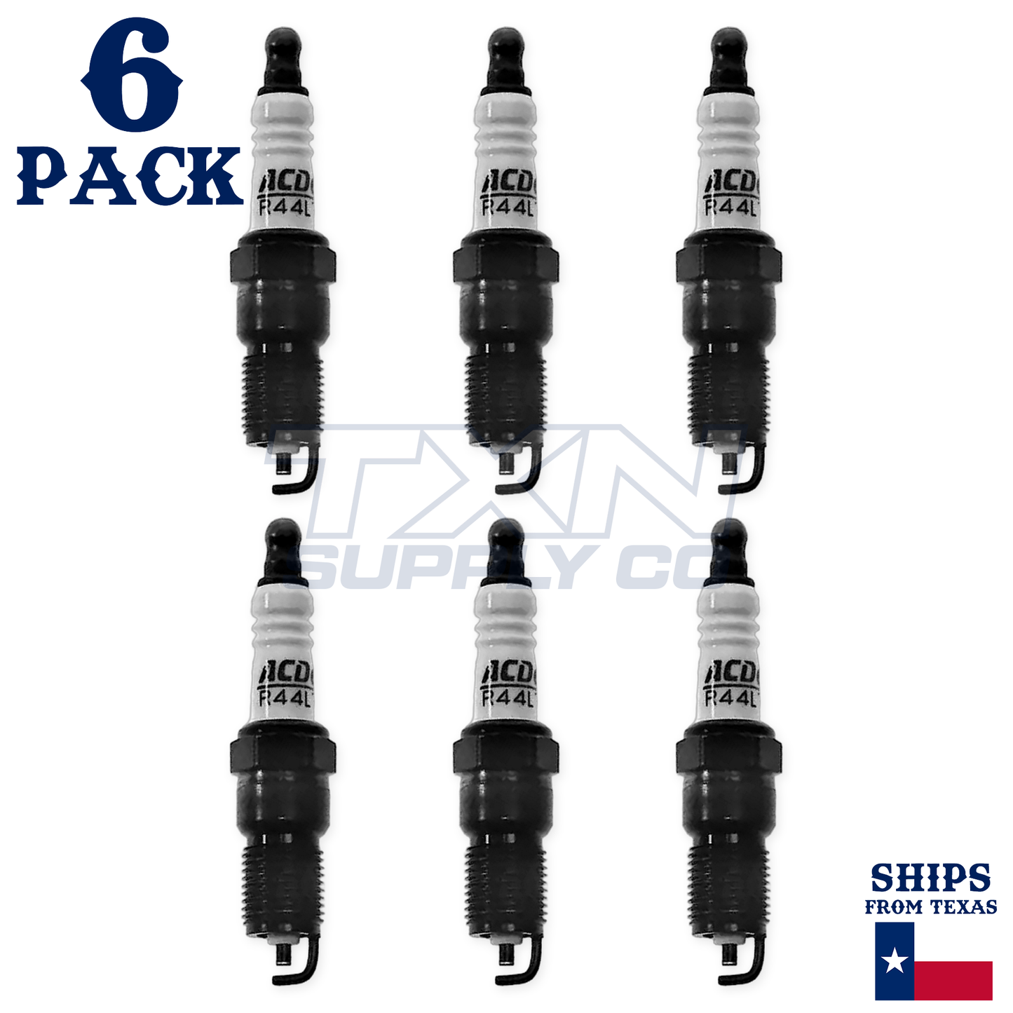 ACDelco R44LTSM6 Spark Plugs 6 Pack