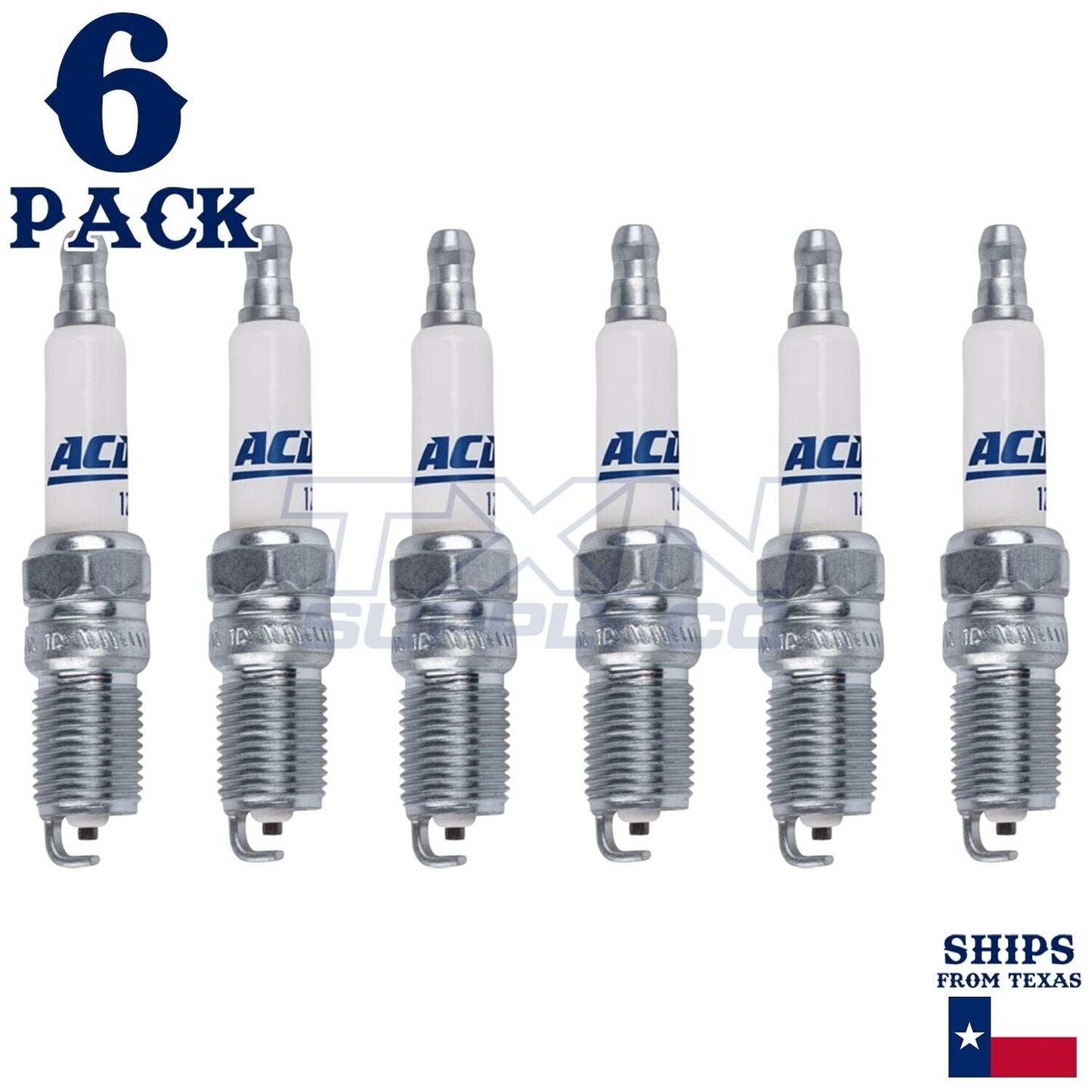 1986-1988 Buick Electra 3.8L ACDelco Spark Plugs - 6 Pack