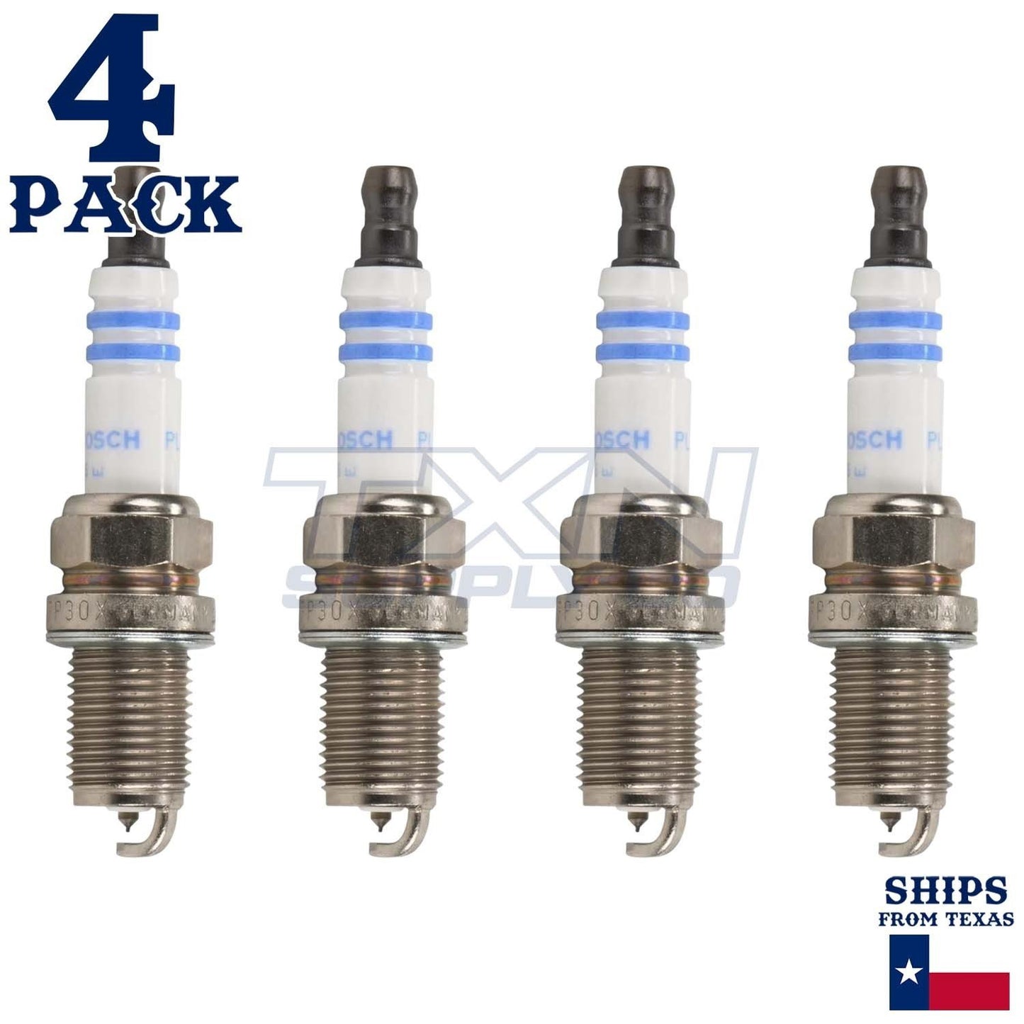 4 Pack Bosch 6724 FR7DPP30X Platinum Spark Plugs