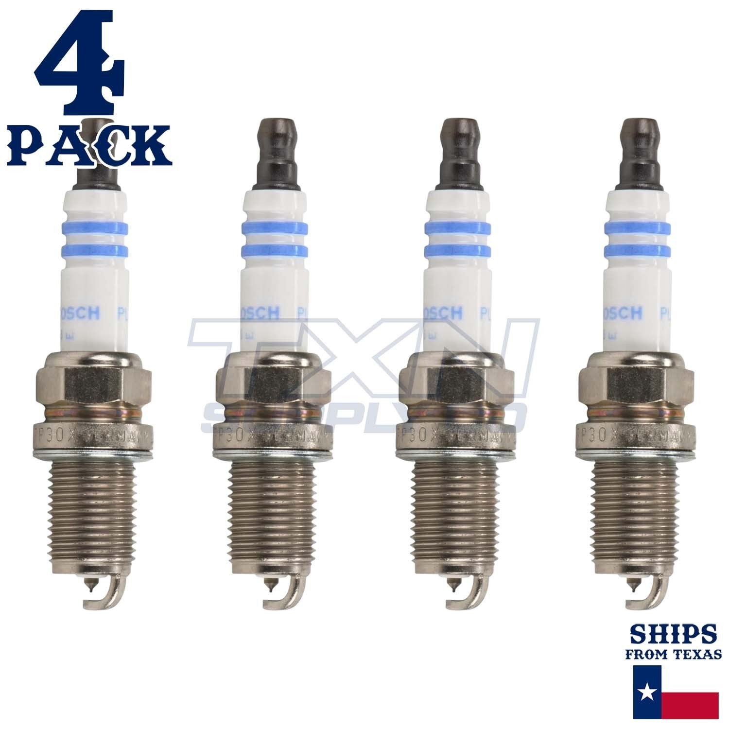 4 Pack Bosch 6724 FR7DPP30X Platinum Spark Plugs