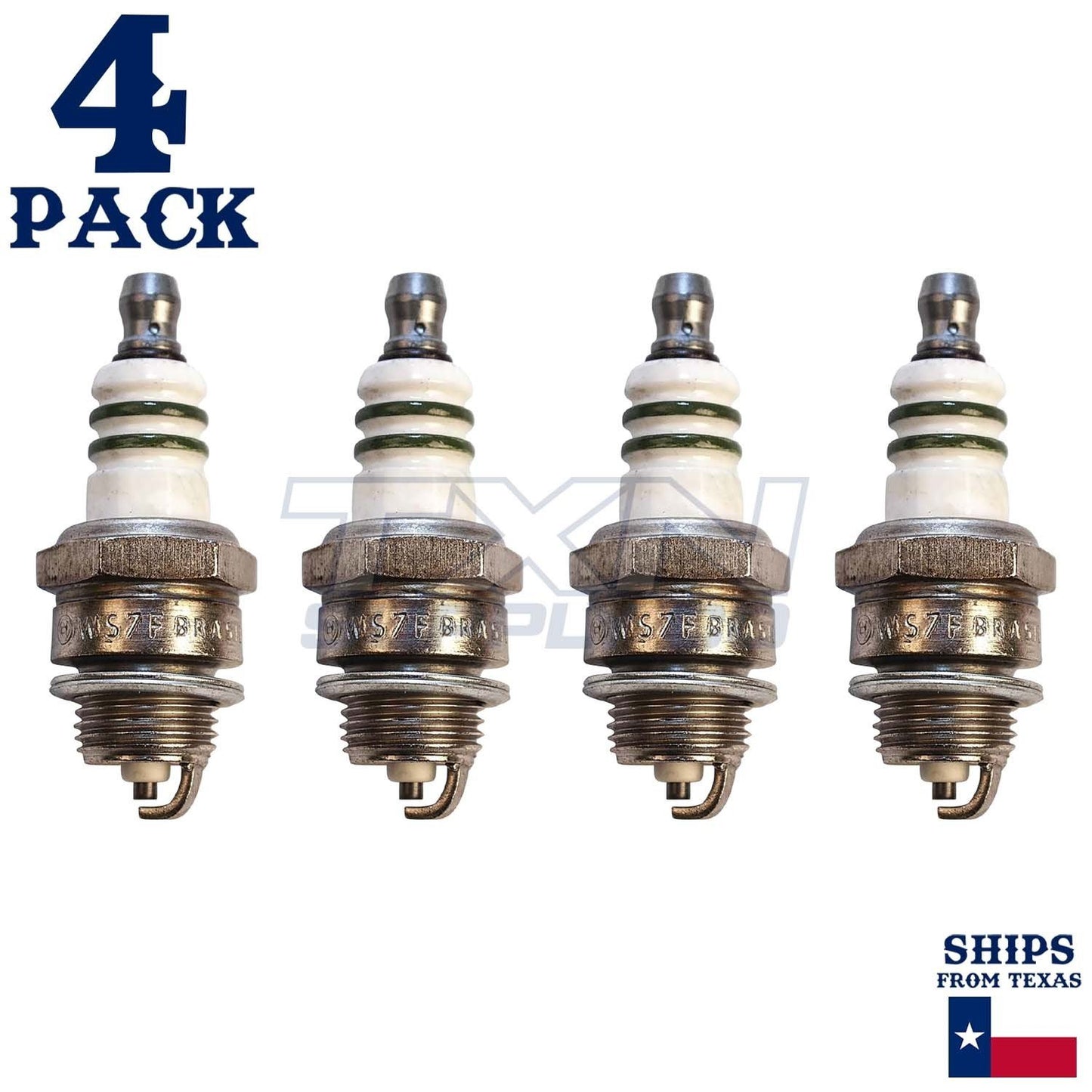 4 Pack Bosch 7545 WS7F Copper with Nickel Spark Plugs