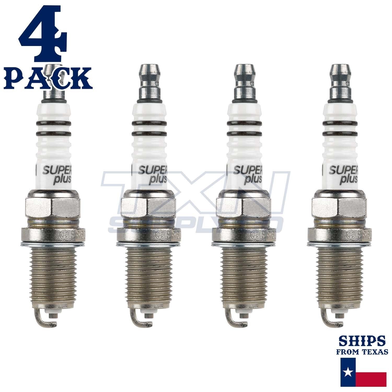 4 Pack Bosch 7955 FR7DC Copper with Nickel Spark Plugs