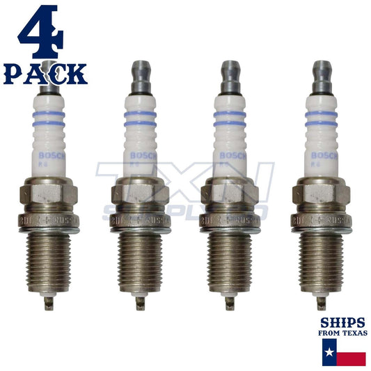4 Pack Bosch 7957 FR8DCX Copper with Nickel Spark Plugs