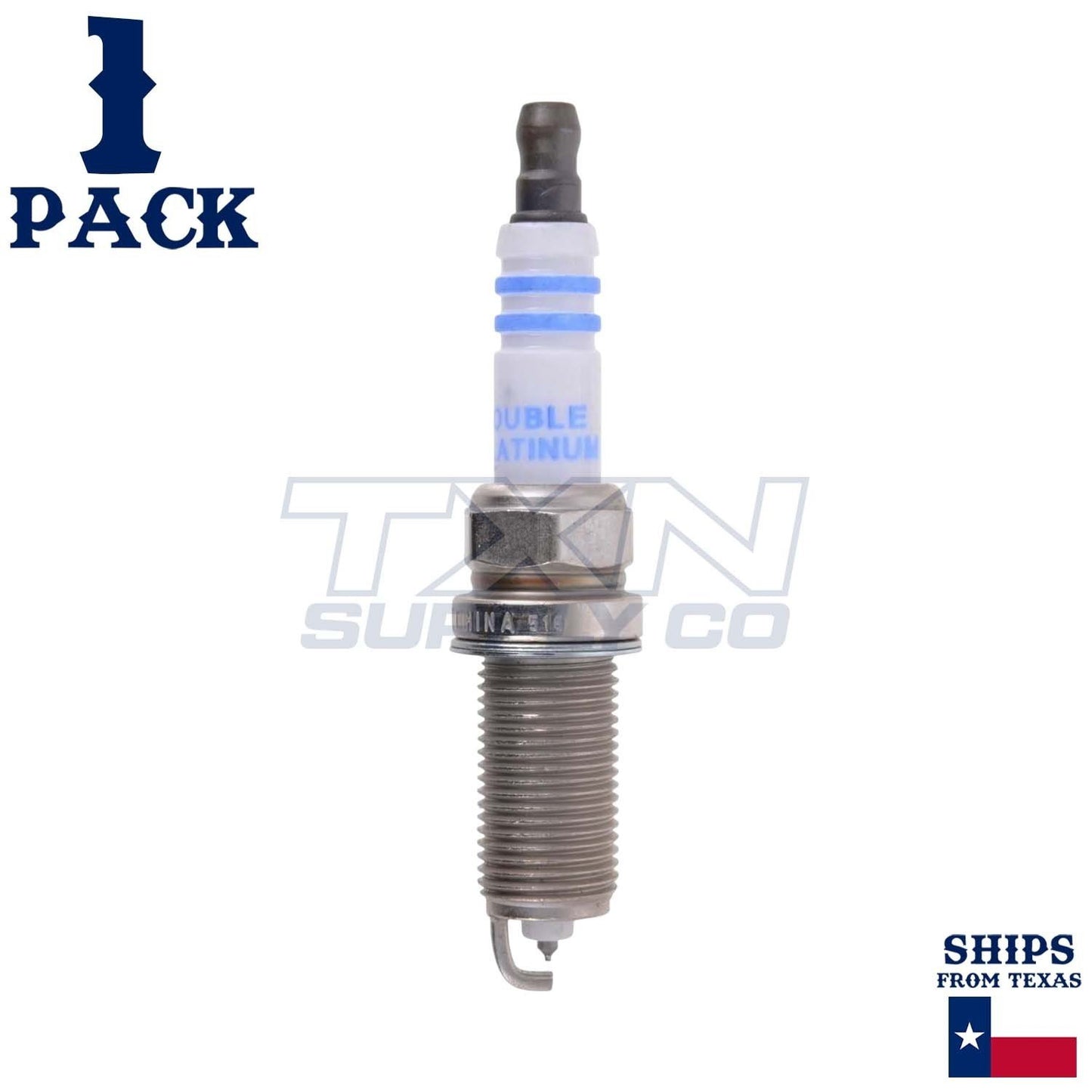 1 Pack Bosch 8162 FR8SPP33X Double Platinum Spark Plug