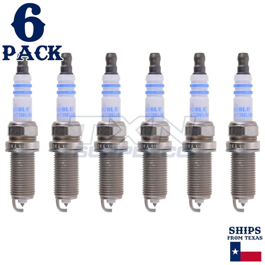 6 Pack Bosch 8162 FR8SPP33X Double Platinum Spark Plugs