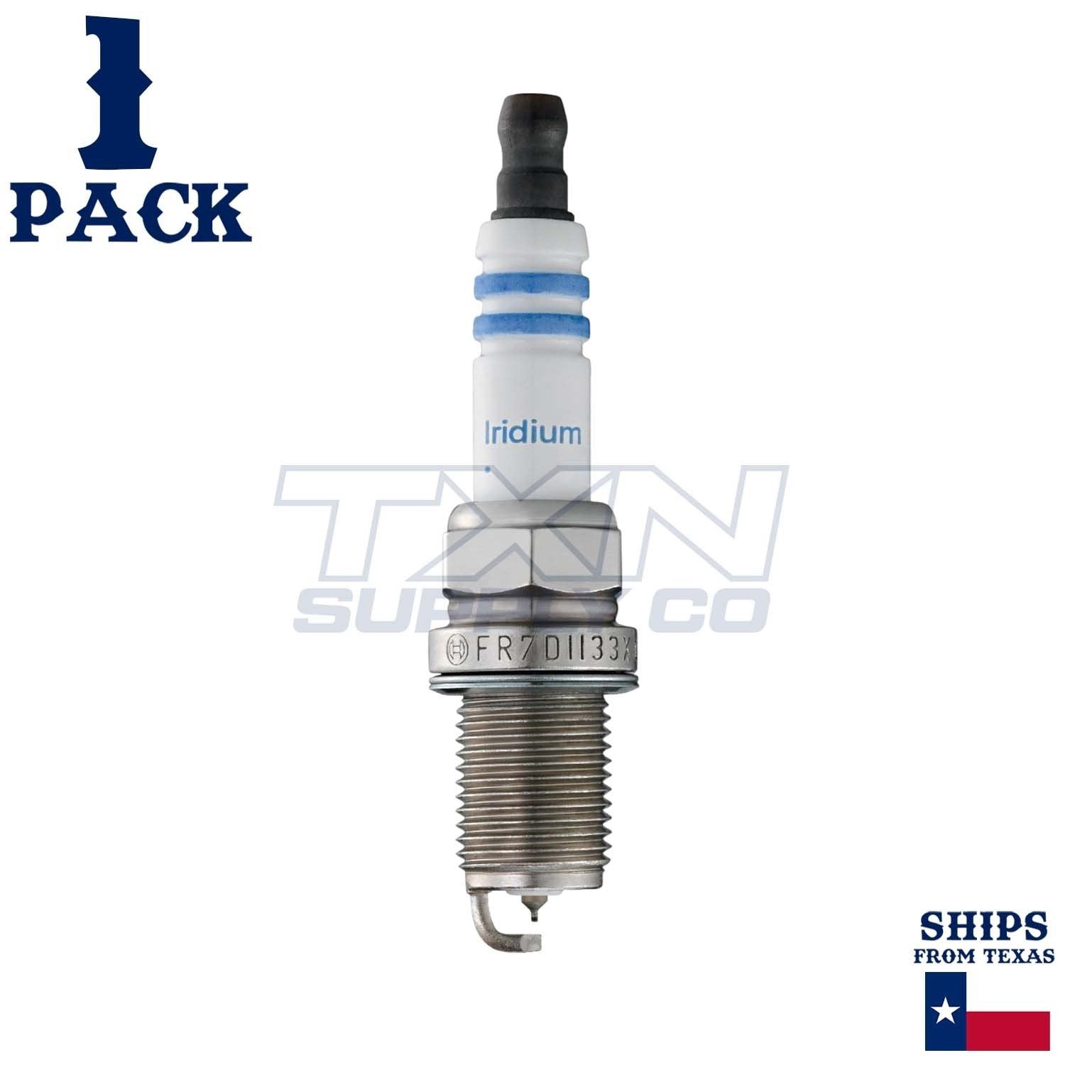 1 Pack Bosch 9607 FR7DII33X Double Iridium Spark Plug