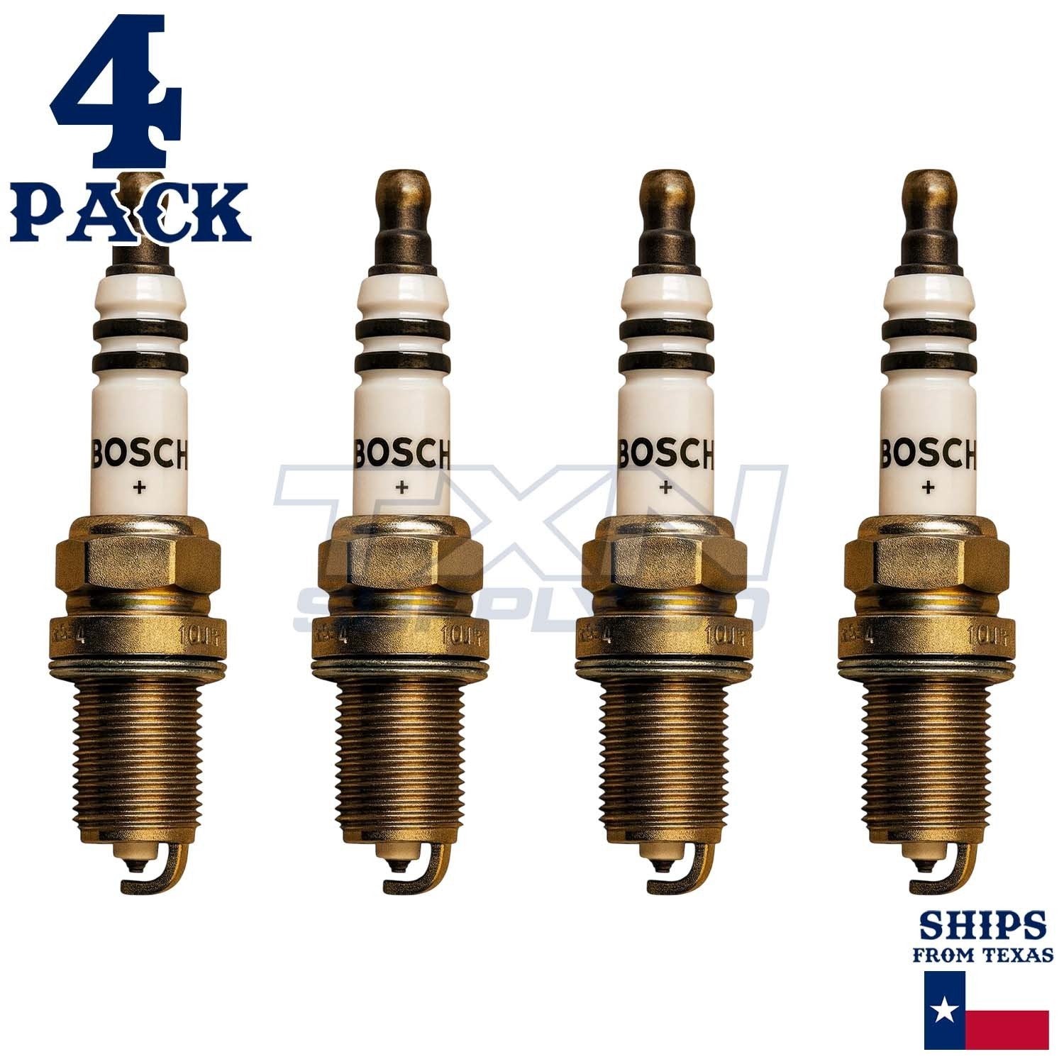 4 Pack Bosch FR6KPP33X+ Double Platinum Spark Plugs