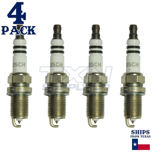 4 Pack Bosch FR7KPP33U+ Double Platinum Spark Plugs