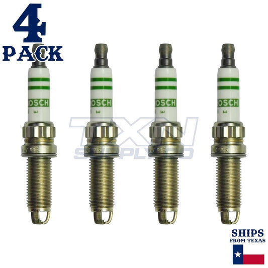 4 Pack Bosch ZGR6STE2 Copper with Nickel Spark Plugs