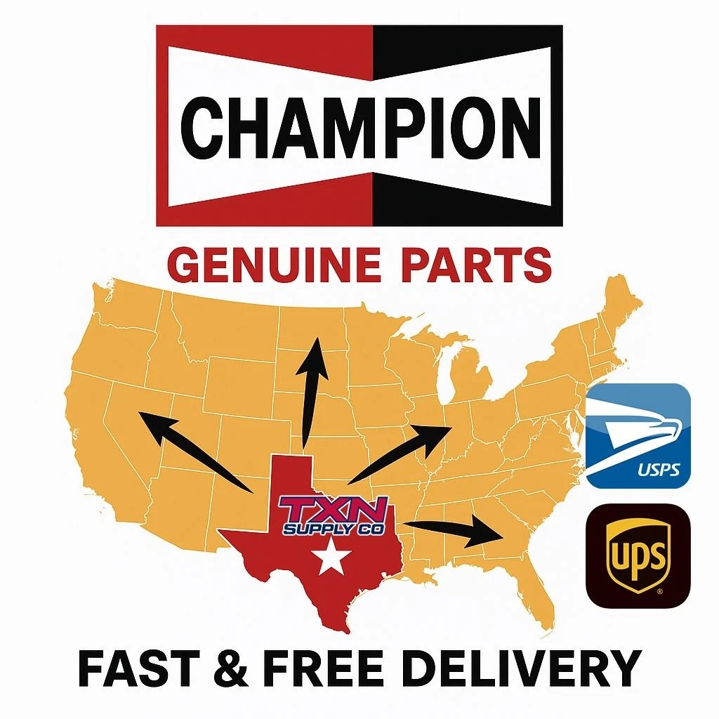 Champion 14 Copper Plus Spark Plug RJ12YC - 4 Pack
