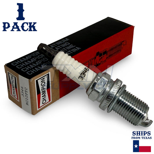 Champion 3346 Platinum Spark Plugs RC10PYC - 1 Pack