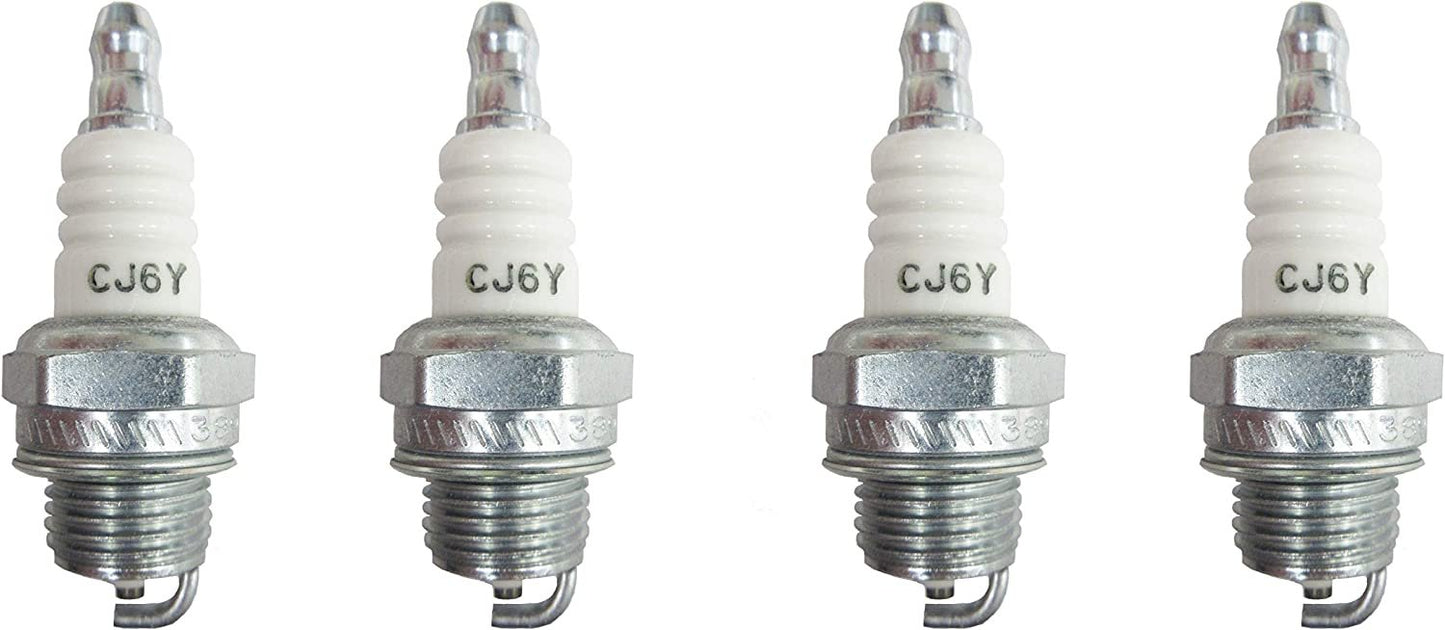 Champion 858 Copper Plus Spark Plug CJ6Y - 4 Pack