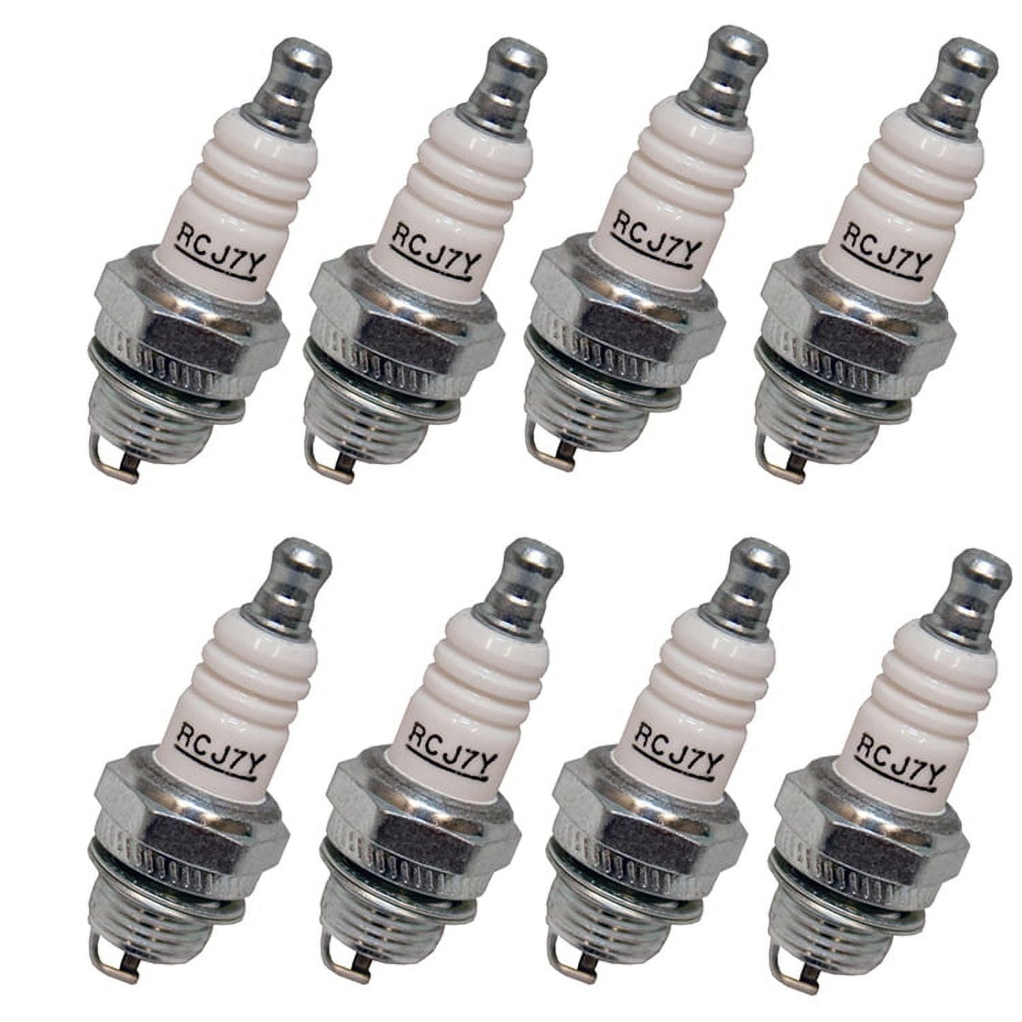 Champion 8 Pack of Genuine OEM Spark Plugs - RCJ7Y-8PK